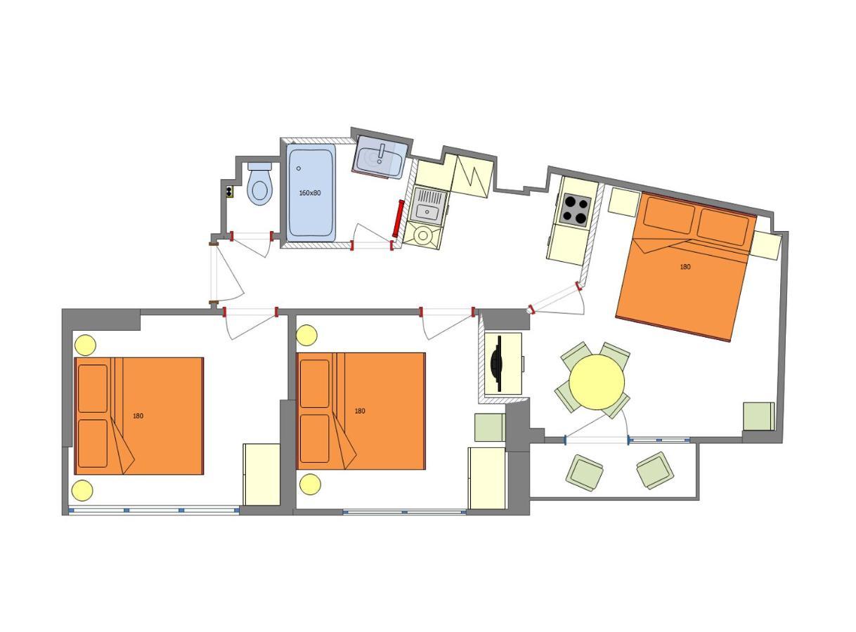 Colorful Day In Prague Design Apartments 외부 사진